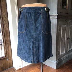 Monteau Los Angeles Denim Skirt